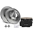 APBRPR847 Front Disc Brake Rotors & Ceramic Brake Pads