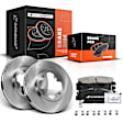 APBRPR862 Front Disc Brake Rotors & Ceramic Brake Pads