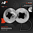 APBRPR862 Front Disc Brake Rotors & Ceramic Brake Pads