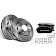 APBRPR870 Front Disc Brake Rotors & Ceramic Brake Pads