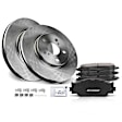 APBRPR871PG Front Disc Brake Rotors & Ceramic Brake Pads