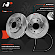 APBRPR875 Front Disc Brake Rotors & Ceramic Brake Pads