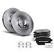 APBRPR878PG Front Disc Brake Rotors & Ceramic Brake Pads