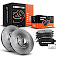 APBRPR878PG Front Disc Brake Rotors & Ceramic Brake Pads