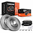 APBRPR880 Front Disc Brake Rotors & Ceramic Brake Pads
