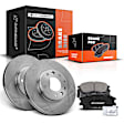 APBRPR885 Front Disc Brake Rotors & Ceramic Brake Pads