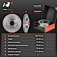 APBRPR885 Front Disc Brake Rotors & Ceramic Brake Pads