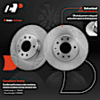 APBRPR885 Front Disc Brake Rotors & Ceramic Brake Pads