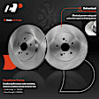 APBRPR892 Front Disc Brake Rotors & Ceramic Brake Pads