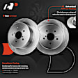 APBRPR902 Rear Disc Brake Rotors & Ceramic Brake Pads