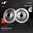 APBRPR915 Rear Disc Brake Rotors & Ceramic Brake Pads