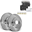APBRPR916 Front Disc Brake Rotors & Ceramic Brake Pads
