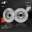 APBRPR916 Front Disc Brake Rotors & Ceramic Brake Pads