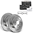 APBRPR921 Rear Disc Brake Rotors & Ceramic Brake Pads
