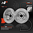 APBRPR921 Rear Disc Brake Rotors & Ceramic Brake Pads