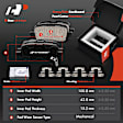 APBRPR934 12 Pcs Front & Rear Disc Brake Rotors & Ceramic Brake Pads