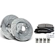 APBRPS010 Front Drilled Rotors & Ceramic Brake Pads