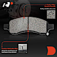 APBRPS018 Front Drilled Rotors & Ceramic Brake Pads