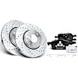APBRPS026 Front Drilled Rotors & Ceramic Brake Pads