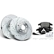 APBRPS035 Front Drilled Rotors & Ceramic Brake Pads