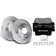 APBRPS058 Rear Drilled Rotors & Ceramic Brake Pads