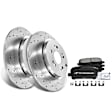 APBRPS060 Rear Drilled Rotors & Ceramic Brake Pads