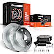 APBRPS063 Rear Drilled Rotors & Ceramic Brake Pads