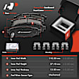 APBRPS063 Rear Drilled Rotors & Ceramic Brake Pads