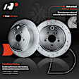 APBRPS063 Rear Drilled Rotors & Ceramic Brake Pads