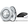 APBRPS064 Front Drilled Rotors & Ceramic Brake Pads