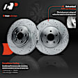 APBRPS078 Front Drilled Rotors & Ceramic Brake Pads