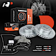 APBRPS080 Front Drilled Rotors & Ceramic Brake Pads
