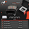 APBRPS1068 Front Drilled Rotors & Ceramic Brake Pads