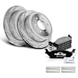 APBRPS110 Rear Drilled Rotors & Ceramic Brake Pads
