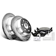 APBRPS115 Rear Drilled Rotors & Ceramic Brake Pads
