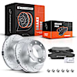 APBRPS116 Rear Drilled Rotors & Ceramic Brake Pads