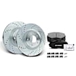 APBRPS120 Front Drilled Rotors & Ceramic Brake Pads