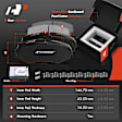 APBRPS120 Front Drilled Rotors & Ceramic Brake Pads