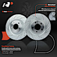 APBRPS120 Front Drilled Rotors & Ceramic Brake Pads