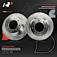 APBRPS1242 6 Pcs Rear Drilled Rotors & Ceramic Brake Pads