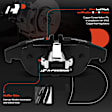 APBRPS1251 6 Pcs Rear Drilled Rotors & Ceramic Brake Pads