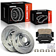 APBRPS1290 6 Pcs Rear Drilled Rotors & Ceramic Brake Pads