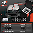 APBRPS1373 16 Pcs Front & Rear Drilled Brake Rotors & Pads + Brake Calipers