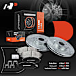APBRPS152 Front Drilled Rotors & Ceramic Brake Pads