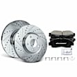 APBRPS173 Front Drilled Rotors & Ceramic Brake Pads