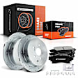 APBRPS175 Rear Drilled Rotors & Ceramic Brake Pads