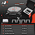 APBRPS192PG Front & Rear Drilled Rotors & Ceramic Brake Pads