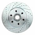 APBRPS195 Front & Rear Drilled Rotors & Ceramic Brake Pads