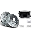 APBRPS220 Front Drilled Rotors & Ceramic Brake Pads