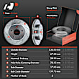 APBRPS220 Front Drilled Rotors & Ceramic Brake Pads
